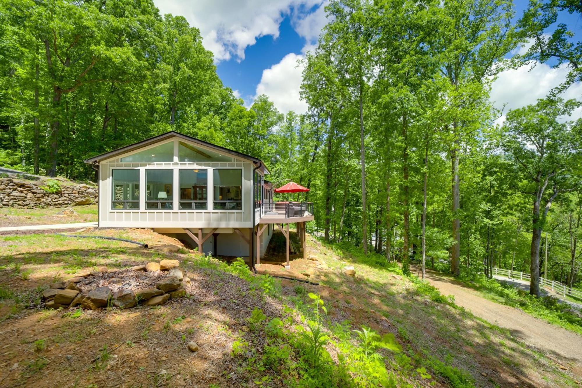 Remote Smoky Mtn Escape With Views And Trail Access! Villa Cullowhee Kültér fotó
